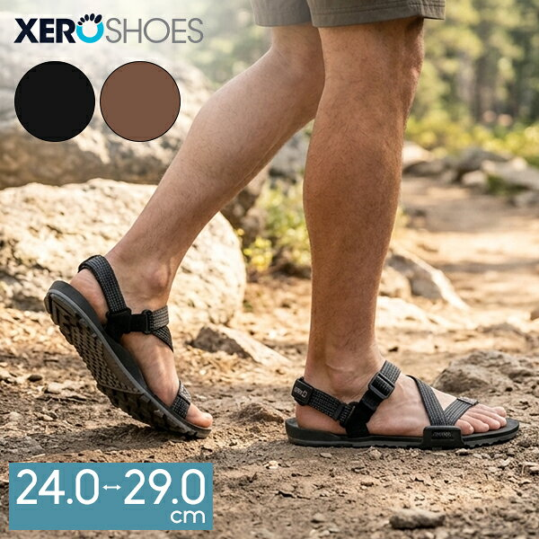 Xero Shoes M's ZトレイルEV（マルチブラック）