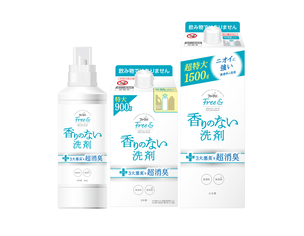 ファーファ Free&（フリーアンド）香りのない洗剤