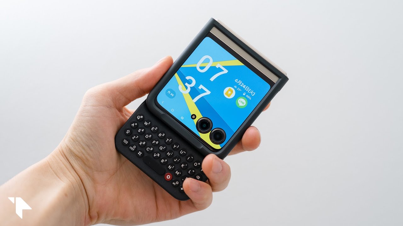 【最高】史上最もBlackBerryなスマホとキーボード。日本語もLINEもおサイフケータイも使えます