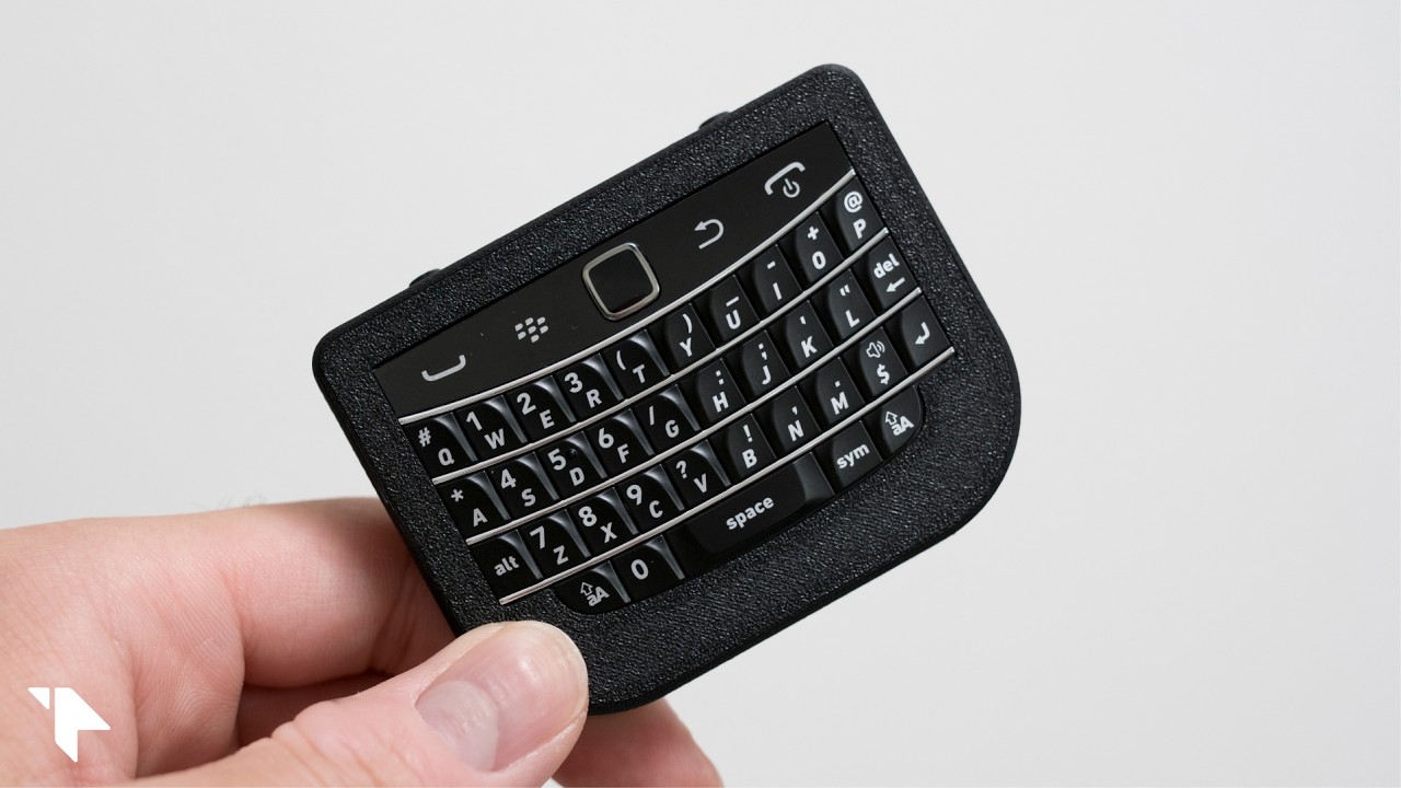 【最高傑作】スマホをBlackBerry化するキーボード買った! トラックパッドが使える&キーマッピング対応