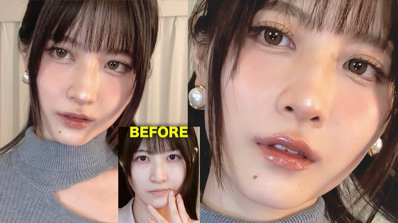 イエベメイクをブルベが研究しまくった結果、爆盛れしました