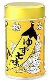 八幡屋礒五郎　七味唐辛子　缶入（ゆず入り）