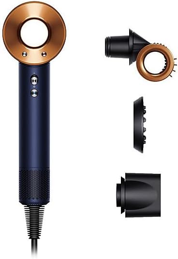 Dyson Supersonic Shine ヘアドライヤー (HD15 ULF DBBC) ダークブルー／コッパー