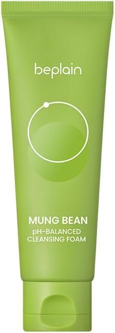 beplain 緑豆弱酸性クレンジングフォーム 80ml 洗顔フォーム 角質 保湿 毛穴 化粧落とし メイク落とし 韓国コスメ 10冠王 PM2.5洗浄
