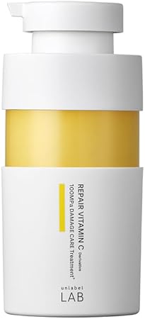 アンレーベル unlabel Vリペア ヘアトリートメント 400ｍL 日本製 ヘアケア ビタミンC誘導体 美容液 保湿 集中ケア ダメージ補修 ツヤ髪