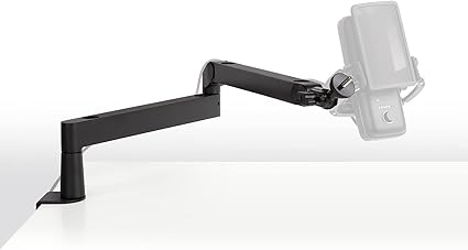 【Amazon.co.jp限定】Elgato Wave Mic Arm LP 薄型デザインマイクアーム 配信/ゲーミング/レコーディング向け クランプ式固定 モニター下部からの設置に適用