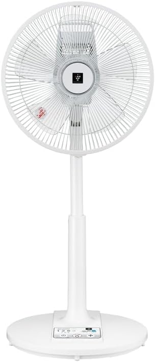 シャープ プラズマクラスター扇風機 PJ-R3AS-W ホワイト リビングファン ACモーター 風量3段切替 衣類消臭 高濃度プラズマクラスター7000