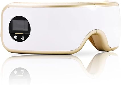 La Luna ラルーナ エアーアイマスク 目元エステ アイウォーマー 実用的 目元ケア 母の日 ラヴィットで紹介 ホット アイケア 安眠 快眠 充電式 ヒーリング音楽 睡眠 誕生日 プレゼント ゴールド