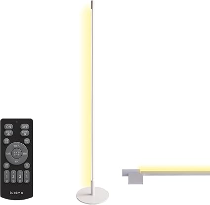 【Amazon限定ブランド】リモコン 調光調色LED フロアーライト 縦置き横置き 間接照明 フロアスタンド ランプ LiioWH FineKagu+