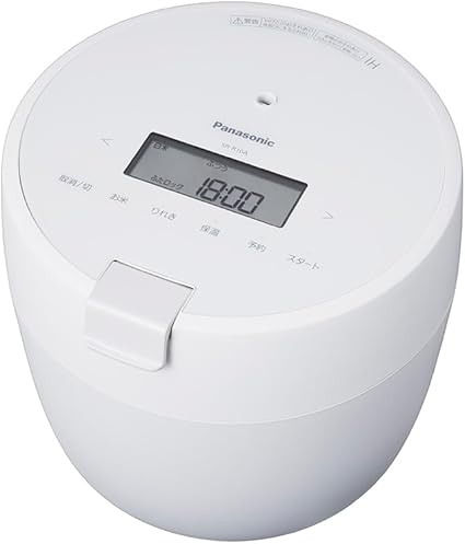 パナソニック 炊飯器 5合 圧力IH 新生活 一人暮らし コンパクトサイズ ふた食洗機対応 ホワイト SR-R10A-W