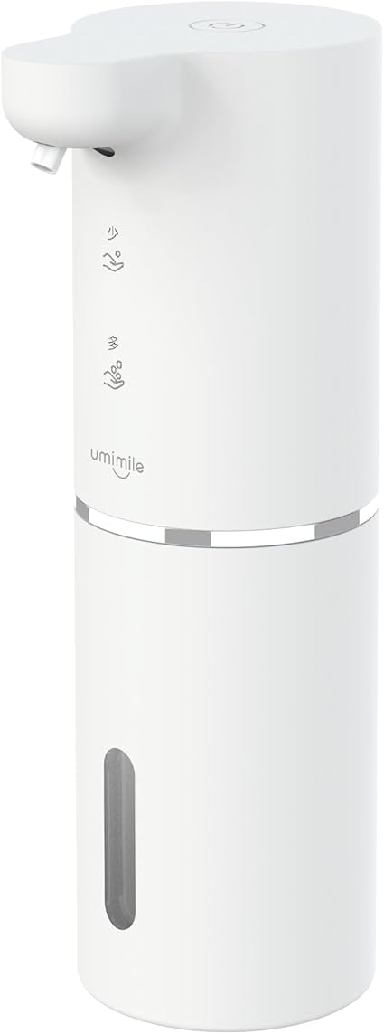 Umimileユミマイル ソープディスペンサー ハンドソープ 自動 泡 詰め替え 300ml 壁掛け 吐出量2段階調節 充電式 防水 ハンドソープ 食器用洗剤 キッチン 洗面所などに適用