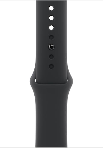 Apple Watch Band - 42mmケース用ブラックスポーツバンド - M/L