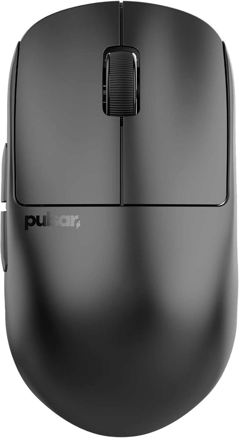 Pulsar Gaming Gears X2H Mini ワイヤレス ゲーミングマウス 超軽量 52グラム 左右対称 2.4Ghz 1ms 26000 DPI Optical Sensor PAW3395 国内正規品