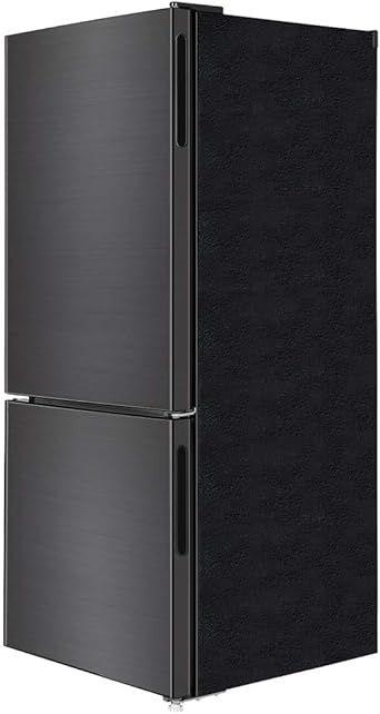 MAXZEN 冷蔵庫 小型 2ドア 117L 新生活 ひとり暮らし 一人暮らし コンパクト 右開き オフィス 単身 おしゃれ ガンメタリック JR117ML01GM マクスゼン