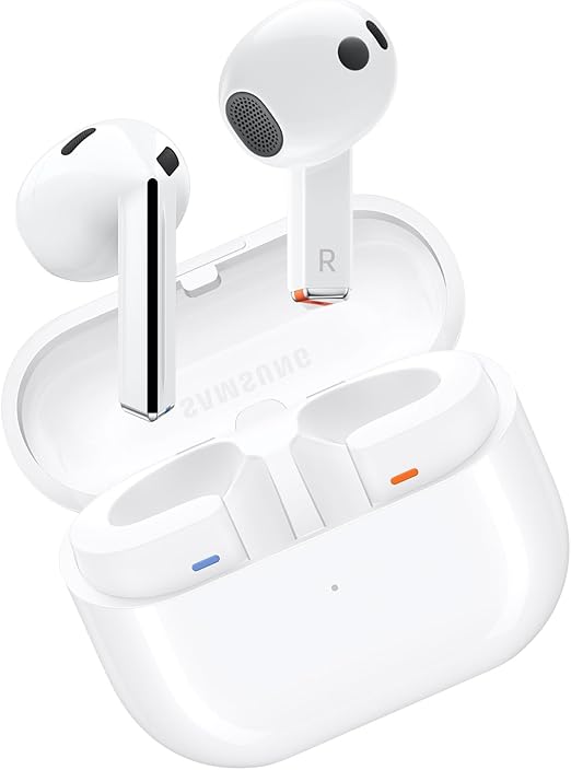 Galaxy Buds3ｌホワイトｌGalaxy AI対応ｌワイヤレスイヤホン 本体 端末ｌSamsung純正 国内正規品ｌ2024年発売ｌノイズキャンセリングｌ立体音響ｌ防水IP57ｌBluetooth 5.4ｌ最大30時間再生ｌ51.2gｌ内蔵マイクｌSM-R530NZWAXJP