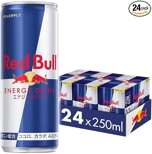 【Amazon.co.jp限定】レッドブル エナジードリンク 250mlx24本