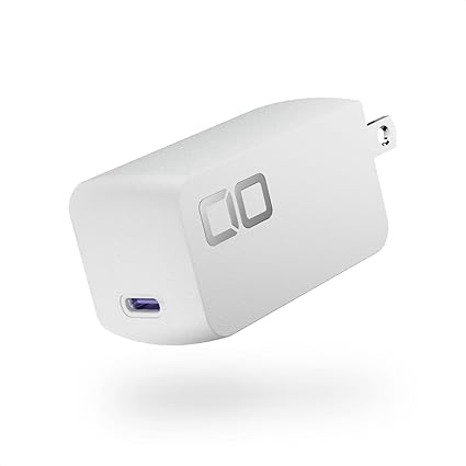 CIO NovaPort SOLOⅡ 65W USB-C急速充電器【世界最小級／NovaSafety2.0搭載・動作時 最大55W】単ポート PD対応 ACアダプター ノートPC／iPhone／Android／MacBook／iPad向け (ホワイト)