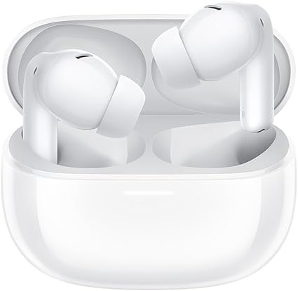 シャオミ(Xiaomi) ワイヤレスイヤホン Redmi Buds 5 Pro 52dBまでアクティブノイズキャンセル イマーシブサウンド 最大38時間音楽再生 Google Fast Pair カスタムEQモード SBC/AAC / LC3 / LDAC 対応 iPhone&Android対応 ホワイト