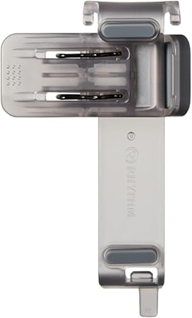 リズム(RHYTHM) ハンディファン 取付用 クリップ 日傘対応 [Silky Wind Mobile 3シリーズ専用] 滑り止め付き 直径5～14mmシャフト対応 F0901-0589