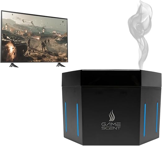 すべてのゲームや映画で香りを自動的に放出 - カスタマイズ可能 - 6つの香りが含まれています - 最大40の香り - すべてのプラットフォームと互換性がある4D没入型ゲームデバイス