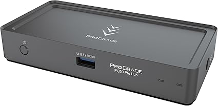 ProGrade Digital PG20 Pro Thunderbolt 4 Hub 【Thuderbolt4/USB4 x3, USB3.2 Gen2 USB-A x1, PD3.0 85W】 プログレードデジタル 正規輸入品