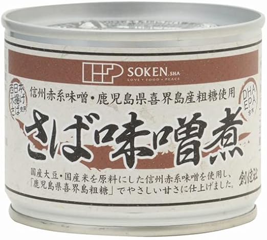 創健社 さば味噌煮 190g（固形量140g）×3個セット