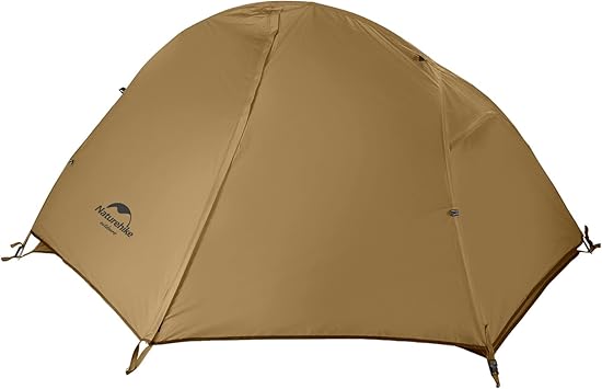 Naturehike公式ショップ テント 1人用 ソロテント 軽量 コンパクト 前室付き キャンプ 自立式 耐水圧4000㎜ 2重層 登山 テント サイクリング ツーリング 自転車旅行 超軽量 キャンピング 3シーズン
