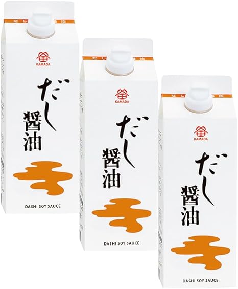 鎌田醤油 だし醤油 ５００ｍｌ ×３本