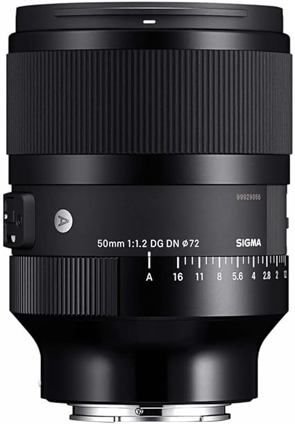 Sony E用50mm F 1.2 DG DN。