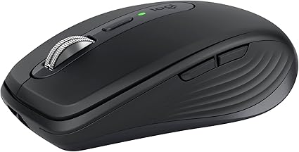 ロジクール MX ANYWHERE 3S MX1800GR 静音 マウス Bluetooth Logi Bolt Unifying非対応 コンパクト Smart Actions 対応 高速スクロールホイール 充電式 ワイヤレスマウス 無線 Windows Mac Chrome iPad OS Android グラファイト 国内正規品
