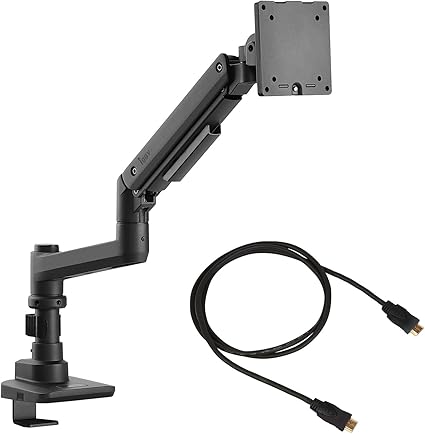 17～49型 耐荷重2～20kg iggy（イギー）快適ワークのモニターアーム LS112 ブラック