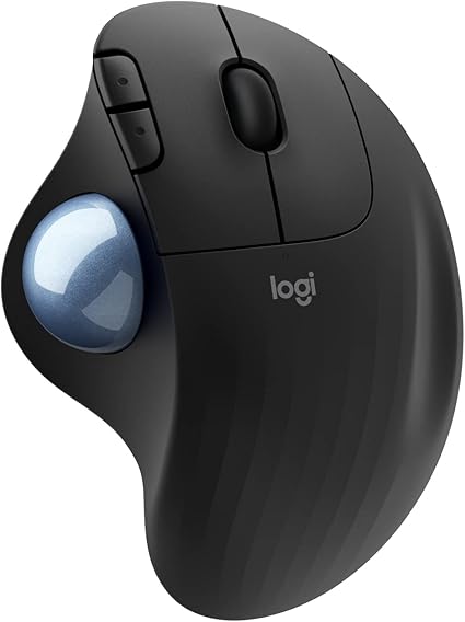 【Amazon.co.jp限定】ロジクール ワイヤレスマウス トラックボール 無線 M575S Bluetooth Unifying 5ボタン windows mac iPad 電池寿命最大24ケ月 M575 ブラック 国内正規品