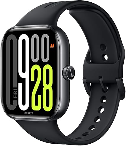 シャオミ(Xiaomi) スマートウォッチ Redmi Watch 5 2.07インチ有機EL 24日間連続稼働 Bluetooth 通話対応 GPS内蔵 24時間ヘルスモニタリング ベゼルレスディスプレイデザイン オブシディアンブラック
