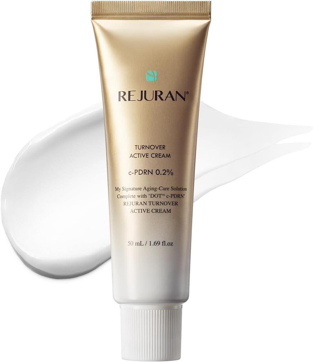 公式 REJURAN（リジュラン）ターンオーバー アクティブ クリーム 50mL PDRN c-pdrn ゴールド スキンケア 韓国コスメ