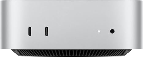 Apple 2024 Mac mini 12 コア CPU、16 コア GPU の M4 Pro チップ搭載デスクトップ コンピュータ: Apple Intelligence のために設計、24GBユニファイドメモリ、 512GBの SSD ストレージ、ギガビット Ethernet。iPhone や iPad との連係機能