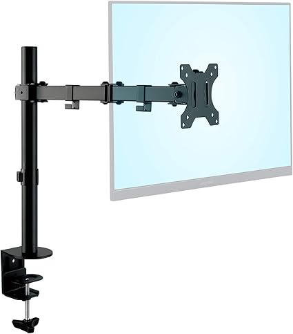 グリーンハウス モニターアーム 5軸 クランプ式 32インチ対応 耐荷重8kg GH-AMDA1
