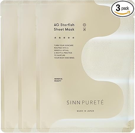 SINN PURETE シンピュルテ AGスターフィッシュ シートマスク ３枚セット