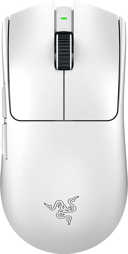 8,000Hzドングル同梱 Razer レイザーViper V3 Pro (White Edition) ゲーミングマウス ワイヤレス 無線 55gの超軽量 第 2 世代 Razer Focus Pro オプティカルセンサー 35000DPI 高速無線 オプティカルマウススイッチ 6ボタン 【日本正規代理店保証品】