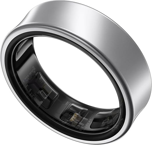 Samsung Galaxy Ring -Size 10｜チタニウムシルバー｜スマートリング｜Samsung純正 国内正規品｜Galaxy AI対応｜2025年発売｜バッテリー持続最長7日｜健康管理｜チタンフレーム｜防水・防塵 10ATM+IP68｜SM-Q500NZSAXJP