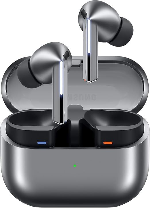 Galaxy Buds3 ProｌシルバーｌGalaxy AI対応ｌワイヤレスイヤホン 本体 端末ｌSamsung純正 国内正規品ｌ2024年発売ｌノイズキャンセリングｌ立体音響ｌ防水IP57ｌBluetooth 5.4ｌ最大30時間再生ｌ51.9gｌクリアなサウンドｌHi-Fiｌ内蔵マイクｌSM-R630NZAAXJP