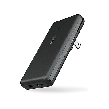 MATECH 充電器 超薄型 70W 65W対応 Type-C PD【史上最薄12.9mm / GaNUltra搭載/タイプC 急速充電 2ポート / 折りたたみ式プラグ/MacBook・ノートパソコン・iPhoneシリーズ対応】 (70W)