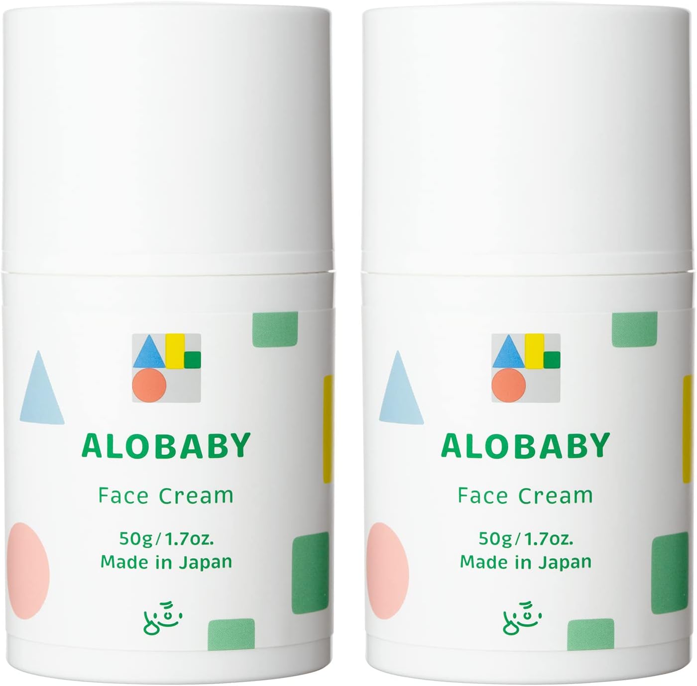 アロベビー フェイスクリーム 50g 無香料 無添加 オーガニック 赤ちゃん 保湿 顔 お口まわり (2本)