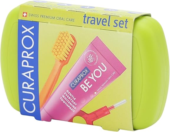 CURAPROX BE YOU クラプロックスビーユー トラベルセット (ピンクグレープフルーツ＋ベルガモット風味)