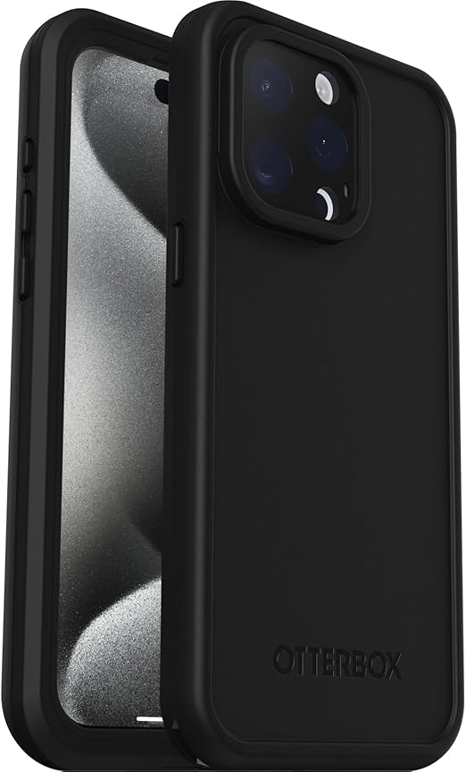 OtterBox iPhone 15 Pro Max LifeProof FRE 防水 防塵 防雪 耐衝撃 ケース MagSafe対応 Black