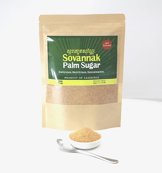Phantom Sugar, Palm Sugar, Low GI Palm Sugar, Delicious to Eat, Palm Honeysucker, 12.8 oz (350 g) x 1