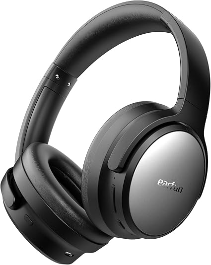 【VGP 2025 金賞】EarFun Tune Proワイヤレスヘッドホン Bluetooth 5.4/【40mm +10mmデュアルドライバー/ 無線& USB-C & AUX有線接続】/ 最大45dBのノイズを低減ノイズキャンセリングヘッドホン/ 最大120時間連続再生/シアターモード/マルチポイント対応/密閉型/有線ハイレゾ/専用アプリ対応 (ブラック)