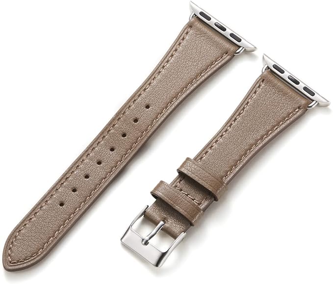 HANDODO Apple Watch バンド 高級イタリアンレザー レディース アップルウォッチ バンド 本革 49mm 46mm 45mm 44mm 42mm 41mm 40mm 38mm Series10/9/8/7/6/5/4/3/2/1/SE/Ultraに対応 ビジネス SGS資格認定