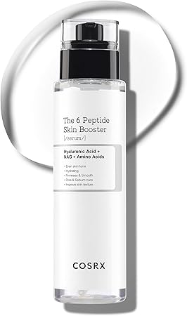 COSRX ペプチドブースター美容液 ペプチド6スキンブースター トナー 150mL ペプチド セラム ローション ナイアシンアミド ヒアルロン酸 アデノシン アラントイン セラム 乳液 NMF ダーマ 研究 保湿 水分補給 万能美容液 導入液 Peptide Serum 基礎化粧品 韓国コスメ 韓国化粧品