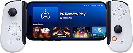 BACKBONE One バックボーン ワン PlayStaionデザイン ( USB-C ) 【 PlayStation 公式ライセンス商品】 | Android ・ iPhone15、16 | スマートフォン向け ゲーム コントローラー | PS リモートプレイ プレイステーション | 原神 ZZZ バイオハザード ロマサガ サイレントヒル デススト