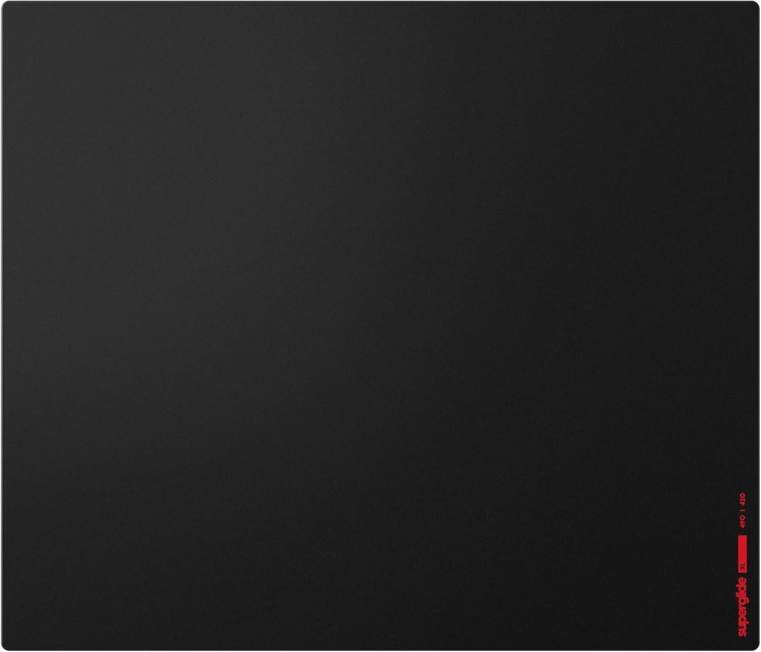 Pulsar Gaming Gears eSports仕様 ゲーミングマウスパッド XLサイズ Superglide PAD ガラスパッド 滑り止め 国内正規品 49cm × 42cm (XL, Black)